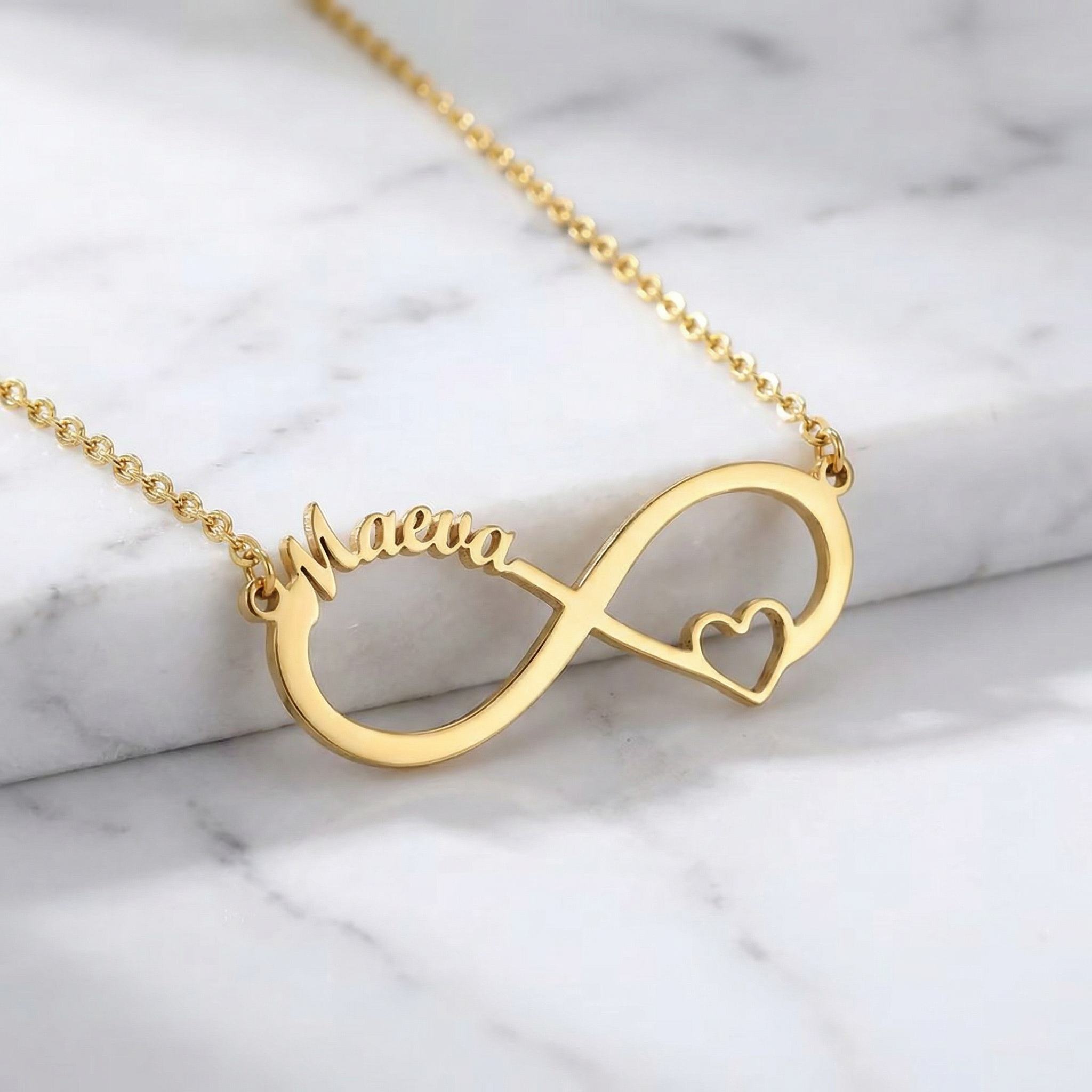 Infinity Namnhalsband