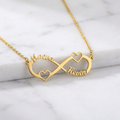 Infinity Namnhalsband
