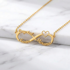 Infinity Namnhalsband