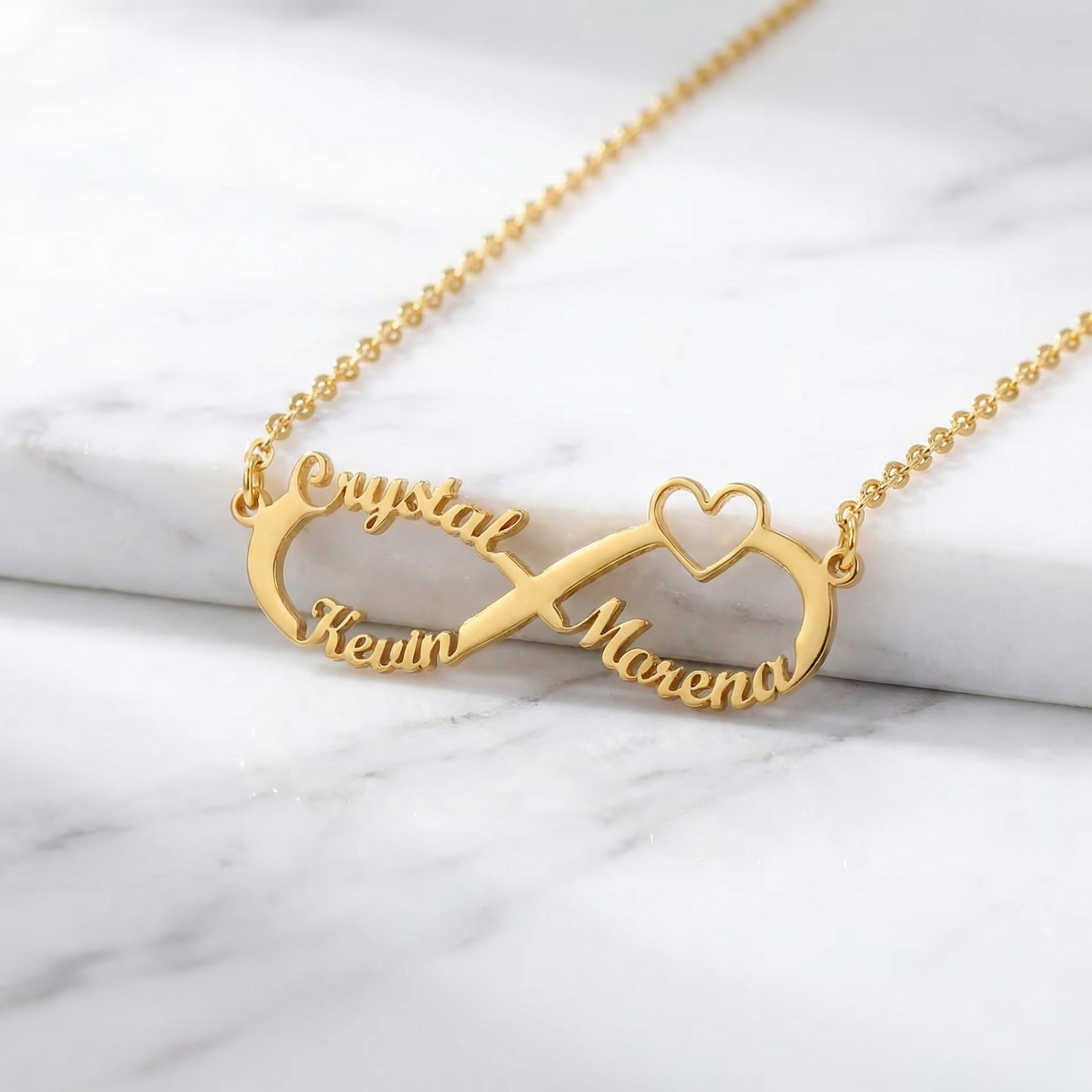 Infinity Namnhalsband