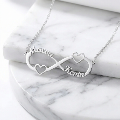 Infinity Namnhalsband