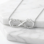 Infinity Namnhalsband