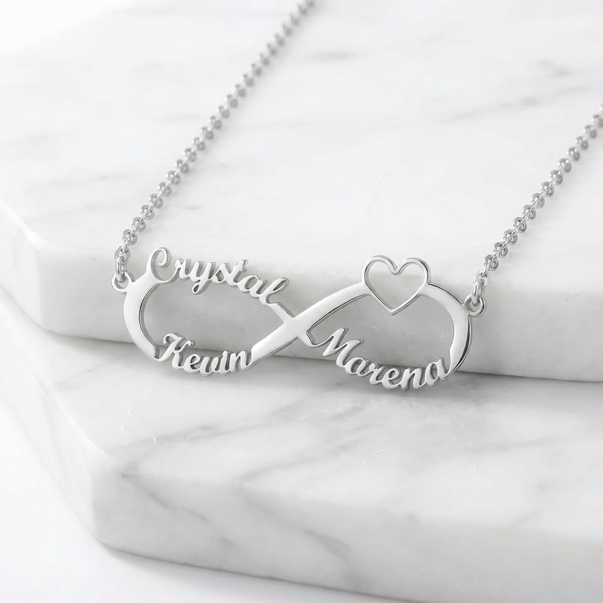 Infinity Namnhalsband